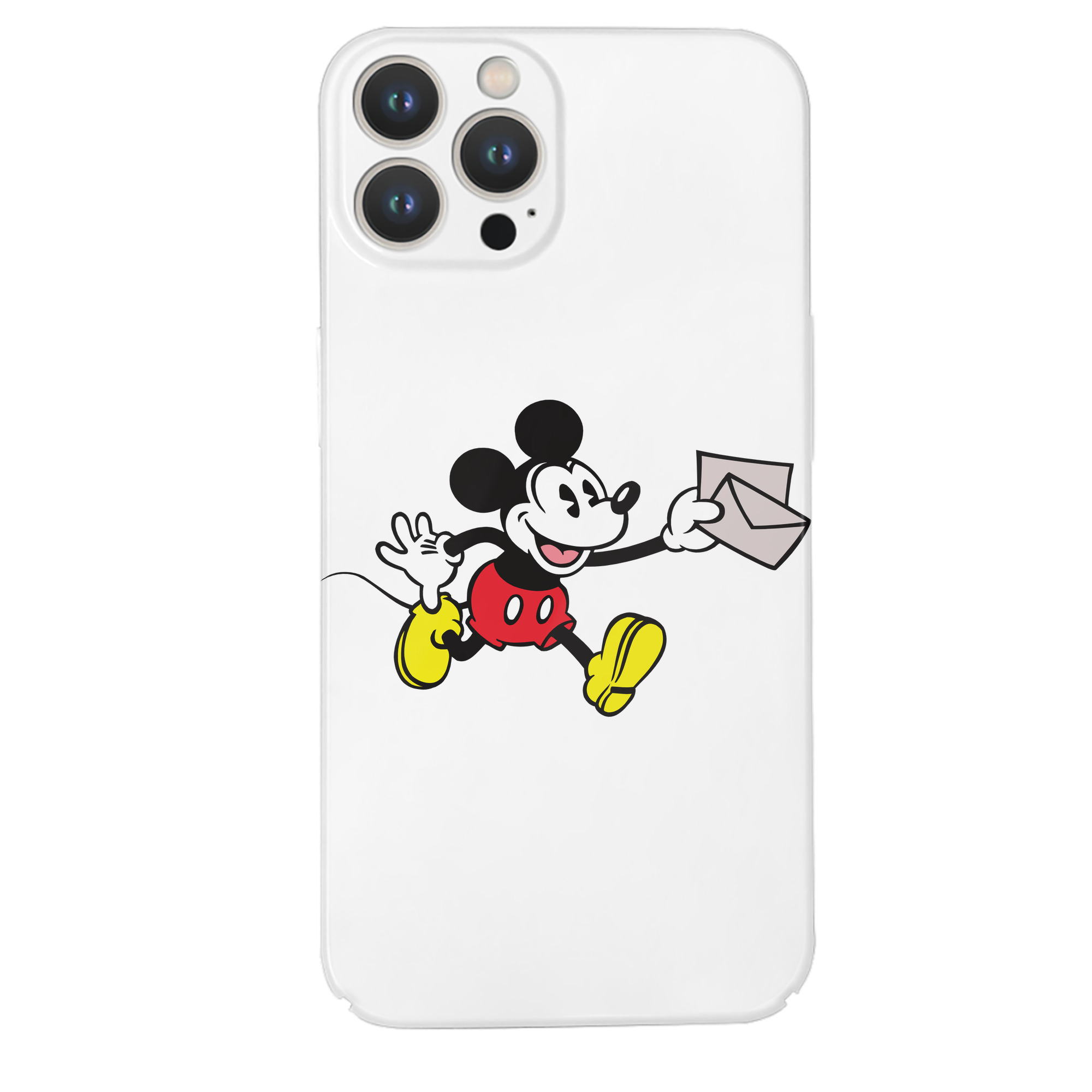 （画像用） ミッキーマウス Mickey Mouse 【iPhone 14シリーズ対応】ハードケース